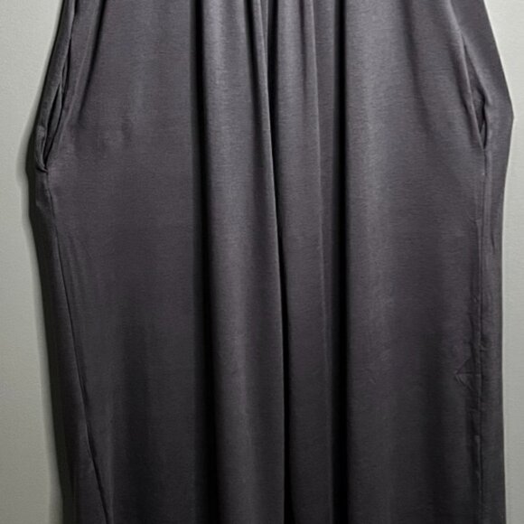 SNUGWIND Wms  Casual Sleeveless Strap Loose Adjustable Jumpsuits in Gray Size M - Picture 8 of 8